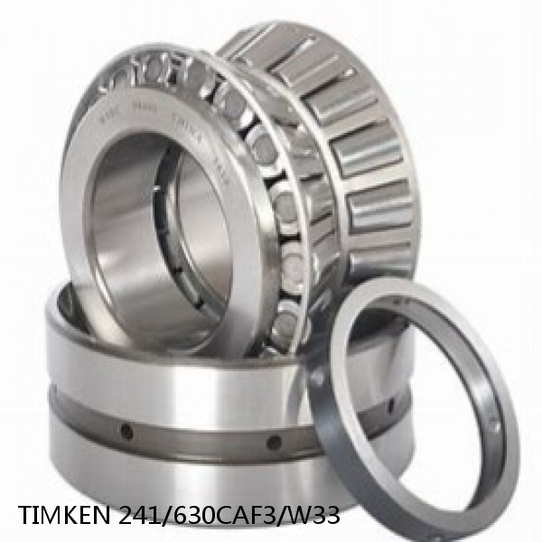 241/630CAF3/W33 TIMKEN Tapered Roller Bearings Double-row