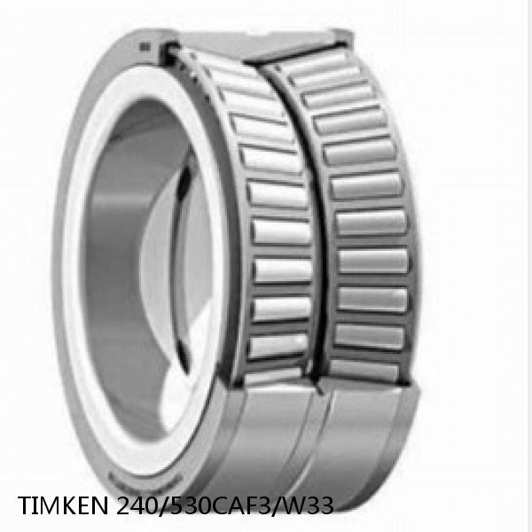 240/530CAF3/W33 TIMKEN Tapered Roller Bearings Double-row